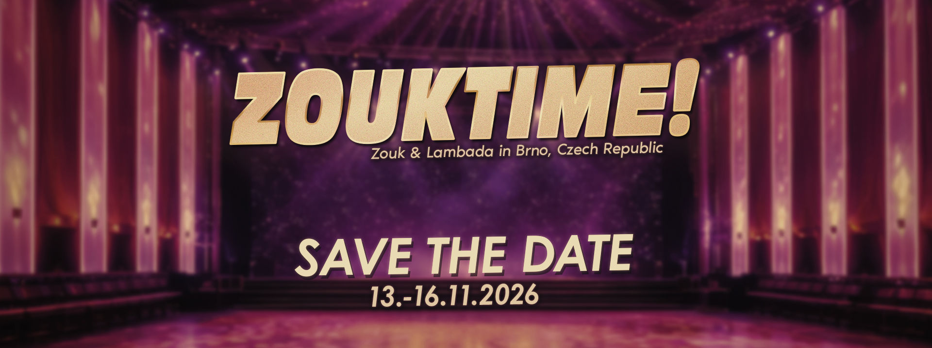 ZOUKTIME Save the Date - 13.-16.11.2026
